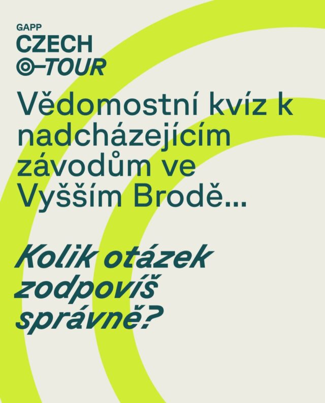 Připravili jsme si pro Vás krátký vědomostní kvíz, který prověří, jak moc dobře znáte dějiště nadcházejícího letního kola Czech O-Tour. Pochlubte se nám do komentáře, kolik odpovědí jste trefili správně!😁🤭