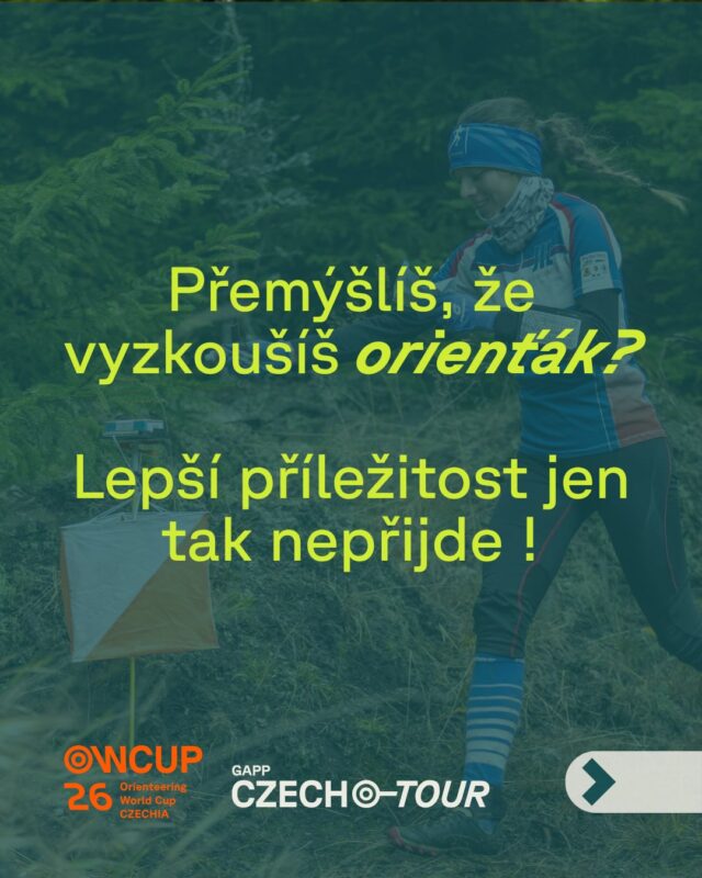 Léto je jako dělamé pro zkoušení nových věcí… Co takhle zkusit orientační běh? Teď je k tomu úplně ideální příležitost!!🙌🏼

Na začátku srpna se u Vyššího Brodu beží Světový pohár v orientačním běhu no a k němu jsou pořádány také doprovodné závody pro veřejnost! 5 dní, 5 závodů - přijeď na jeden, nebo na všechny! Jsme na tebe připraveni, všechno potřebné zapůjčíme, vysvětlíme, poradíme!☀️

Rozpis etap: 
středa 5.8. - prolog v Českém Krumlově
čtvrtek 6.8. - střední trať, Vyšší Brod 
pátek 7.8. - dlouhá trať, Vyšší Brod 
sobota 8.8. - střední trať, Vyšší Brod 
neděle 9.8. - střední trať, Vyšší Brod 

Více informací na našich stránkách: https://o-tour.cz/cs/zavody/2026-2/vyssi-brod/