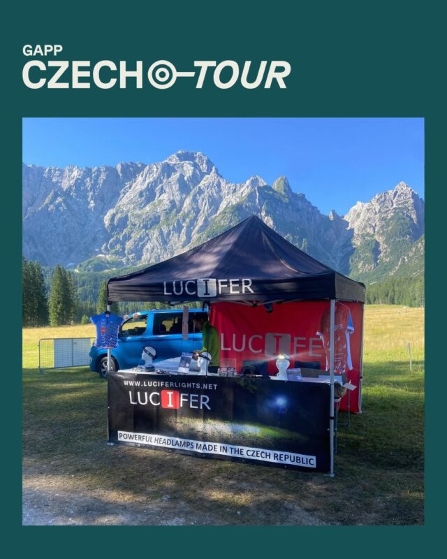 @luciferlights kvíz o ceny 💡
Zastav se u stánku čelovek Lucifer, vyplň kvíz a soutěž o krásné luciferovské ceny (dres, čelenky, ... a možná něco dalšího). 

Ceny budeme losovat v pátek a v neděli během vyhlášení etap Czech O-Tour.

🇬🇧 Lucifer Quiz & Win Great Prizes 💡

Stop by the Lucifer headlamp booth, take our quiz, and enter the competition to win awesome Lucifer prizes (jersey, headbands, and more!).

The winners will be drawn on Friday and Sunday during the Czech O-Tour stage award ceremonies.