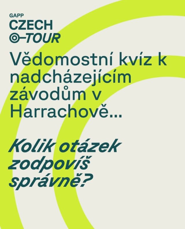 Připravili jsme si pro Vás krátký vědomostní kvíz, který prověří, jak moc dobře znáte dějiště nadcházejícího podzimního kola Czech O-Tour. Pochlubte se nám do komentáře, kolik odpovědí jste trefili správně!😁🤭